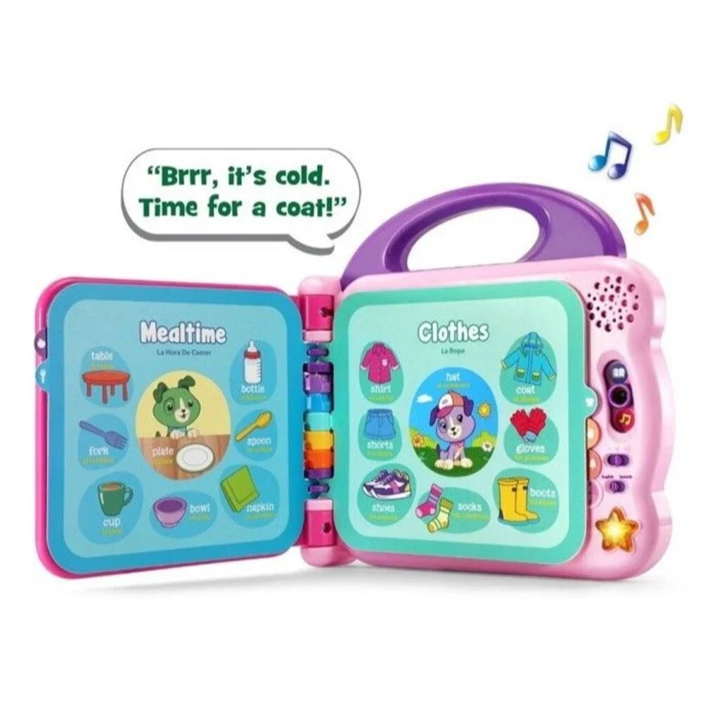 LeapFrog Scout and Violet 100 Words Book ,Early Vocabulary,Colors